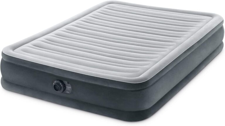 Intex Dura-Beam Comfort-Plush Elevated Air Mattress: The Ultimate Sleep Savior (or is it?)