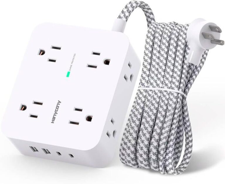 Plug, Play, and Protect: The HANYCONY Surge Protector Power Strip Extension