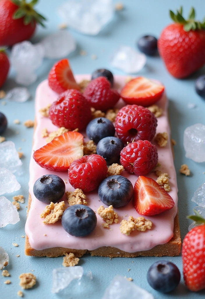 18 Healthy Snacks Your Kids Will Actually Want to Eat (Number 8 Is a Game-Changer!) - 12. Frozen Yogurt Bark