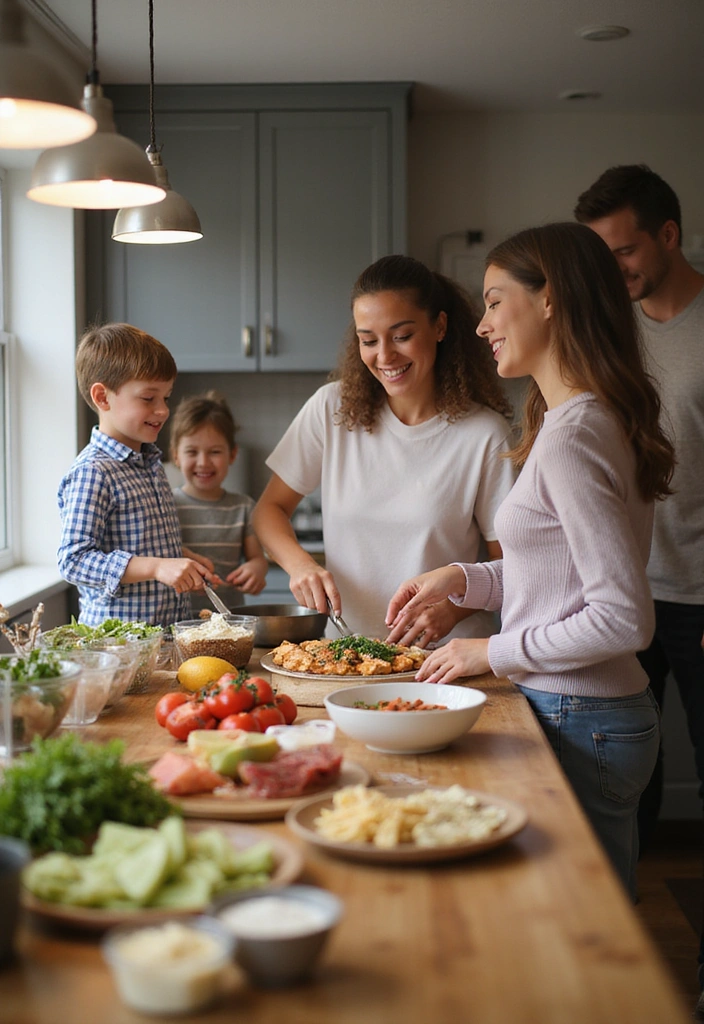 20 Family Bonding Activities That Will Bring You Closer Together (Try #15 This Weekend!) - 4. Cooking Together