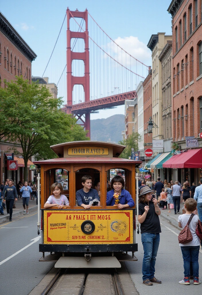 12 Family Travel Itineraries That Make Traveling with Kids a Breeze (Tip #8 Is a Game-Changer!) - 6. City Adventures in San Francisco