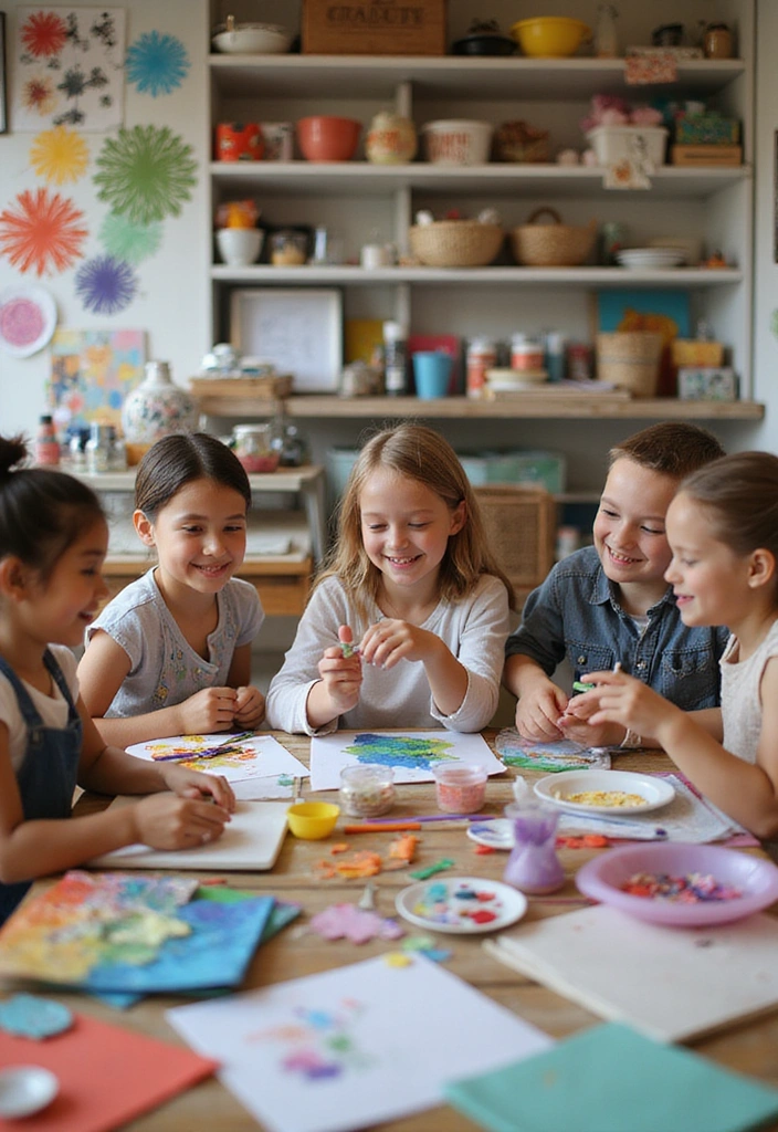 20 Family Bonding Activities That Will Bring You Closer Together (Try #15 This Weekend!) - 2. DIY Arts and Crafts