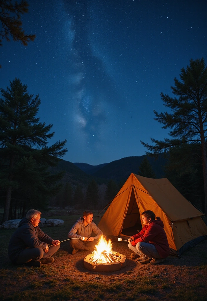 20 Family Bonding Activities That Will Bring You Closer Together (Try #15 This Weekend!) - 7. Backyard Camping