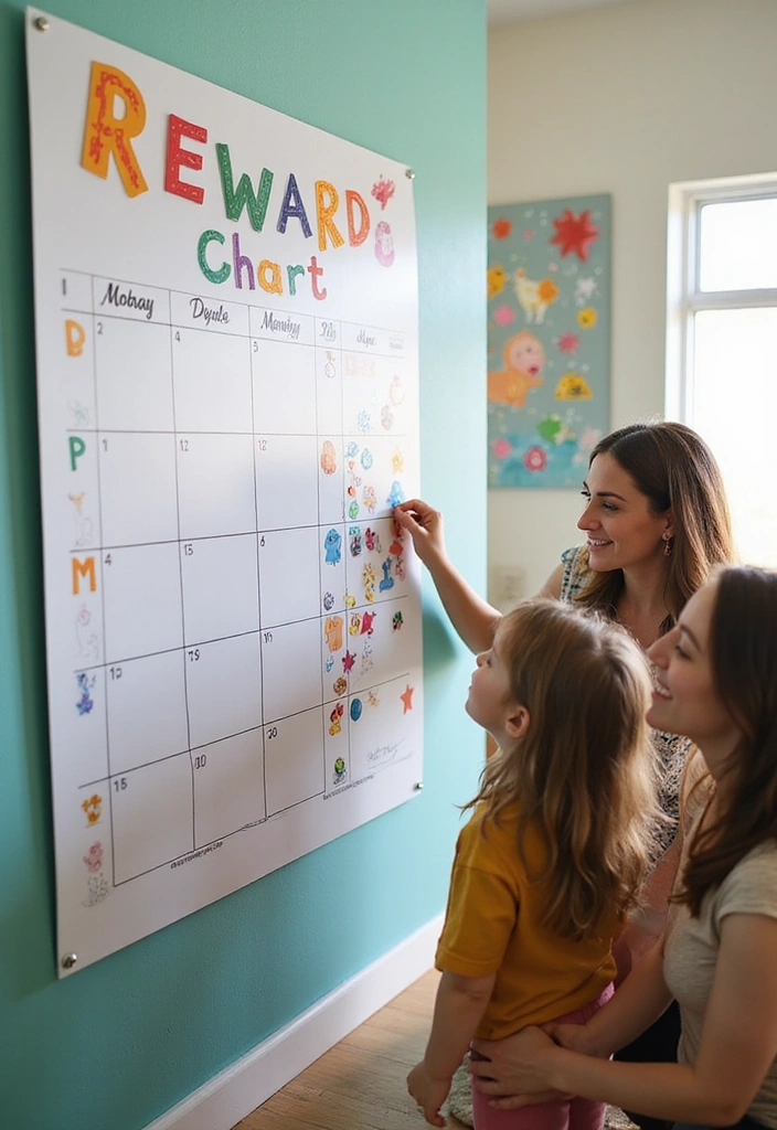 15 Positive Reinforcement Techniques That'll Transform Your Child's Behavior Overnight! - 1. Create a Reward Chart