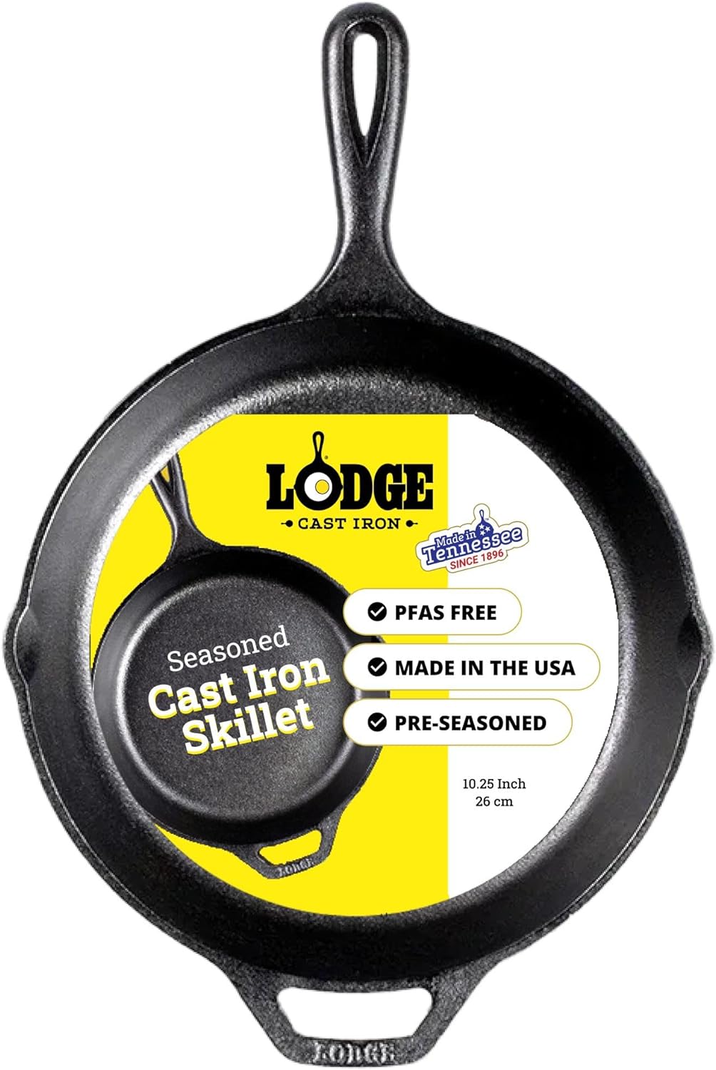 Lodge Pre-Seasoned 10.25-inch Skillet
